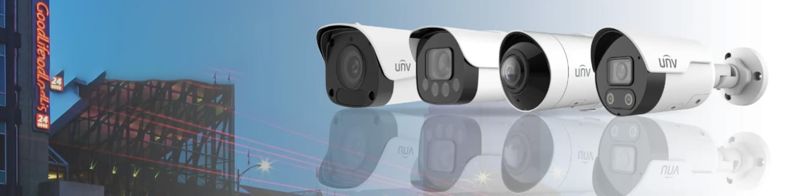PTZ camera UNV Security Solutions Dubai Banner