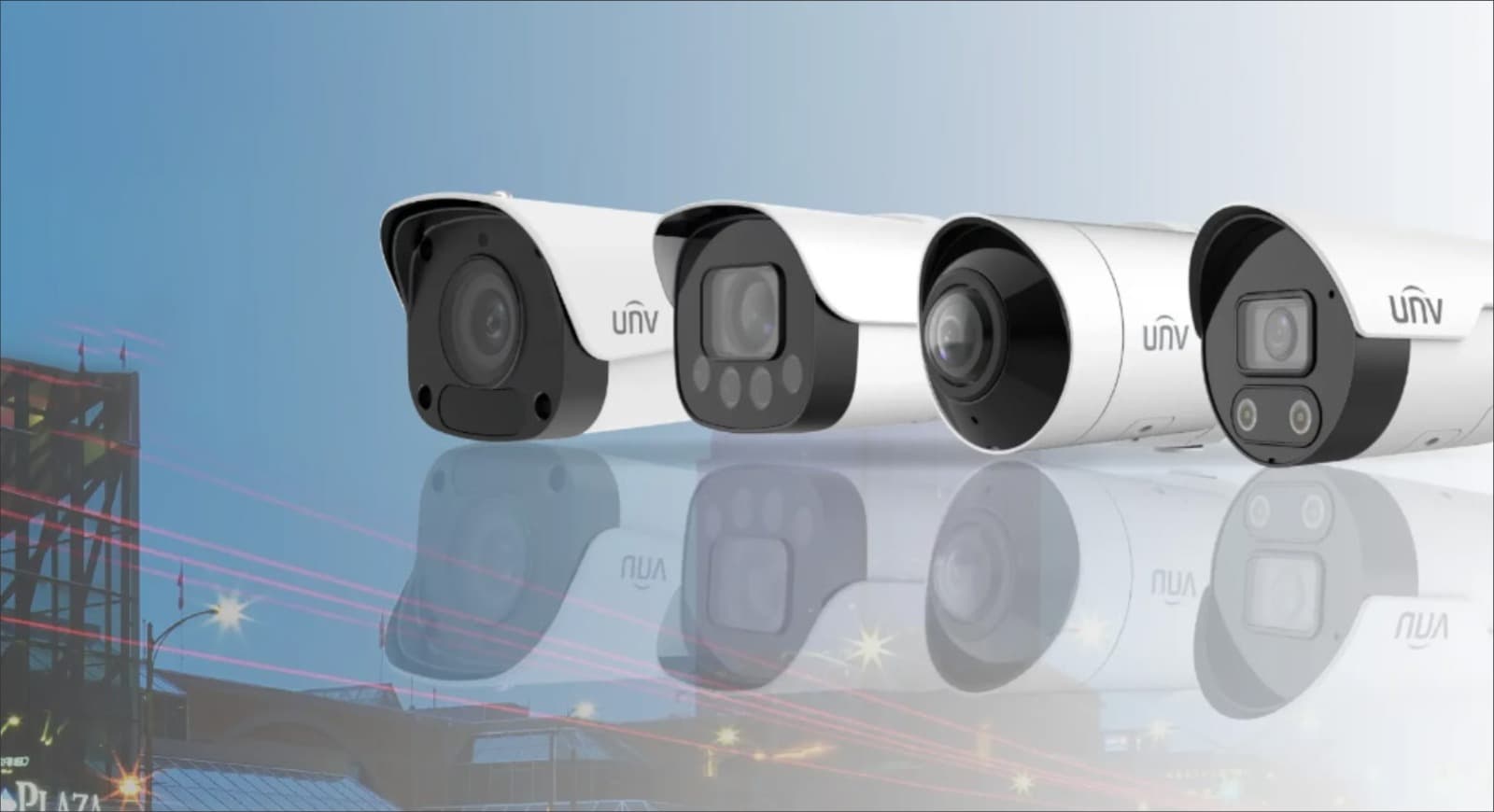 Network Cameras UNV CCTV Products UAE Mobile Banner